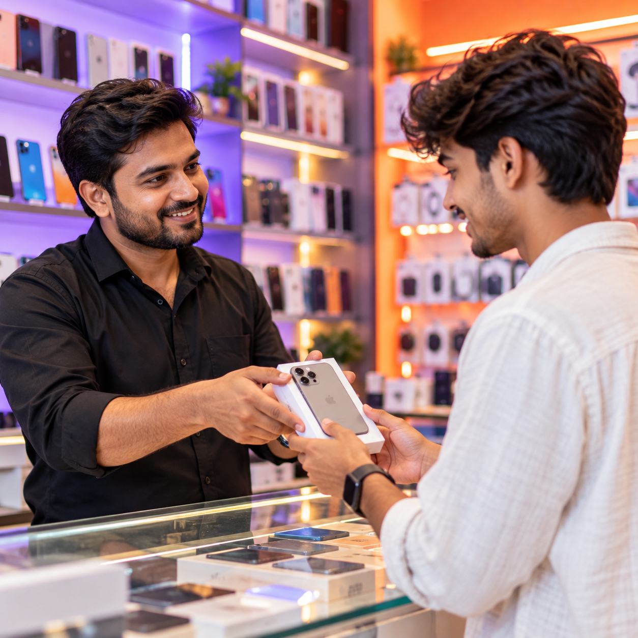 Modern Smartphone Store Handoff